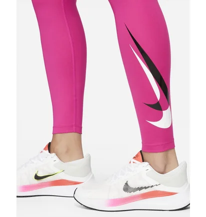 Легінси жіночі Nike 7/8 Swoosh Run Pink DD6835-621