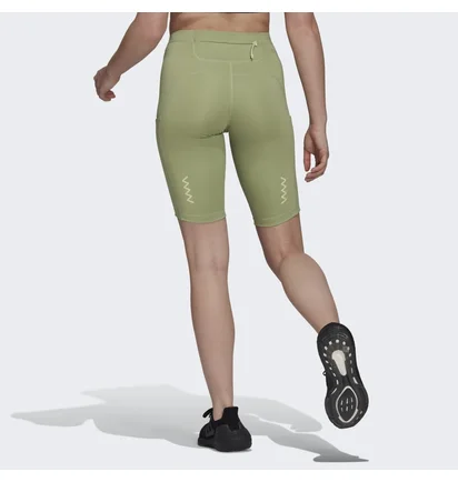 Шорты женские Adidas Fastimpact Running Bike Short Tights Green Hb9234