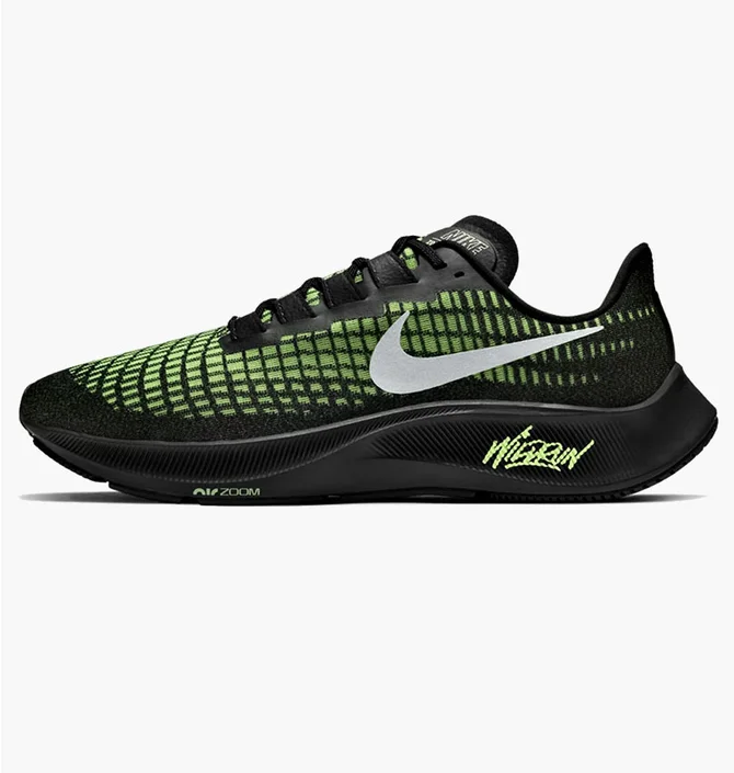 Кроссовки мужские Nike Air Zoom Pegasus 37 Black/Green DH4264-001
