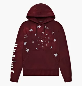 Худі чоловіче Air Jordan Legacy AJ6 Graphic Fleece Hoodie Bordo DD5225-010