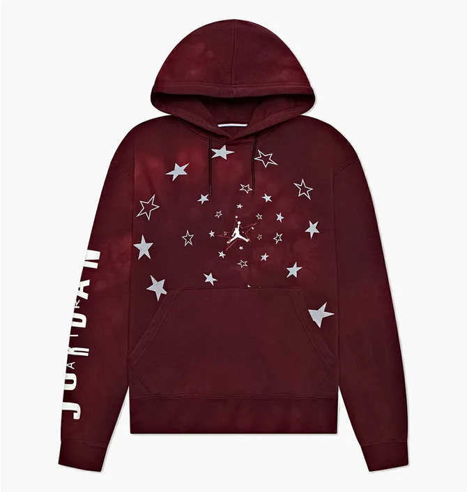 Худи мужское Air Jordan Legacy AJ6 Graphic Fleece Hoodie Bordo DD5225-010