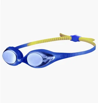 Окуляри для плавання дитячі Arena Spider Jr Mirror Blue/Yellow 1E362-073