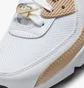 Кросівки жіночі Nike Air Max 90 White/Brown FB2617-100