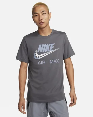 Футболка мужская Nike T-Shirt Sportswear Grey FQ3754-068