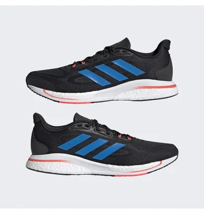 Кроссовки мужские Adidas Supernova+ Shoes Black/Blue Gx2910