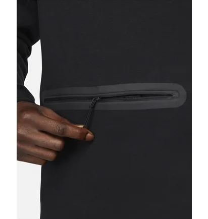 Кофта чоловіча Nike 1/2 Sportswear Tech Fleece Black FB7998-010