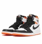 Кроссовки мужские Air Jordan 1 Retro High Og Electro Orange Black/White 555088-180