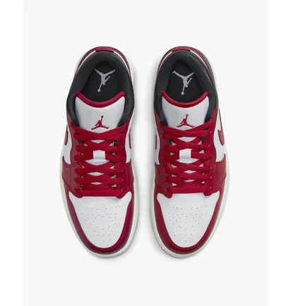 Кросівки жіночі Nike Air Jordan 1 Low Red/Black Dc0774-160