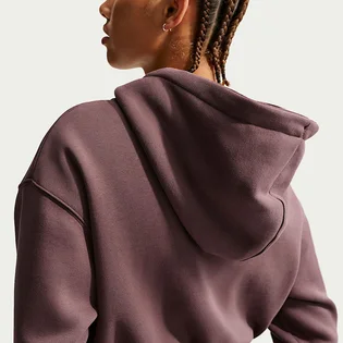 Толстовка жіноча Nike W Phnx Flc Crop Brown HV2426-502