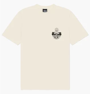 Футболка мужская Stussy Built To Last Pigment Dyed White 1905125-1002