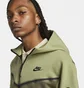 Толстовка чоловіча Nike Nsw Tech Fleece Hoodie Olive Cu4489-334