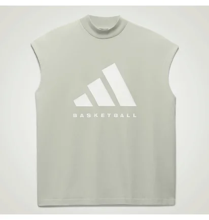 Майка унісекс Adidas Basketball Sleeveless Tee Olive IA3444