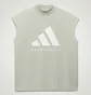 Майка унісекс Adidas Basketball Sleeveless Tee Olive IA3444