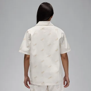 Рубашка женская Air Jordan Aop Wvn Top Beige FN5769-133