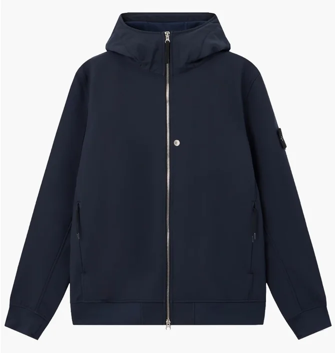 Куртка мужская Stone Island Soft Shell-R With Compass Patch Blue K2S15Q100004-S0B22-V0020