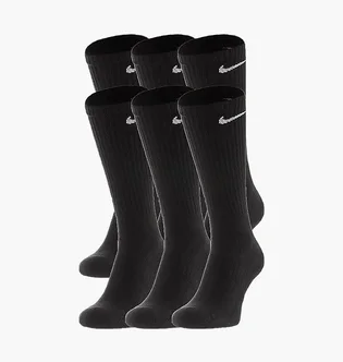 Шкарпетки унісекс Nike U EVERYDAY CUSH CREW (6 пар) Black SX7666-010