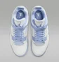 Кроссовки женские Air Jordan 4 Retro Forget Me Not White/Light Blue HV0823-100