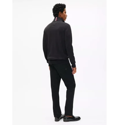 Кофта мужская Tommy Hilfiger Classic Quarter-Zip Sweater Black 78J9329-001-BDS