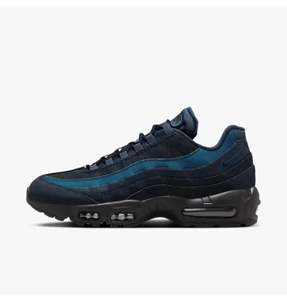 Кросівки чоловічі Nike Air Max 95 Black/Blue HQ3825-001