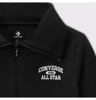 Толстовка женская Converse Knit Jacket Black 10026778-001