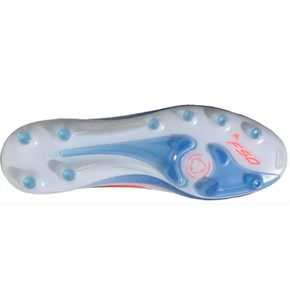 Бутси унісекс Adidas F50 Elite Ag White/Blue IF1309