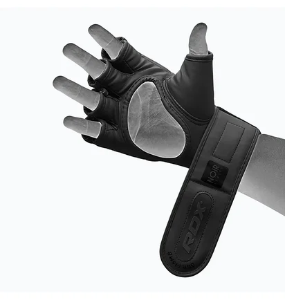 Рукавиці унісекс RDX Grappling Gloves F15 Black GGR-F15MB