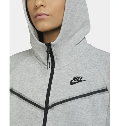 Толстовка жіноча Nike Nsw Tech Fleece Windrunner Hoodie Full-Zip Grey CW4298-063