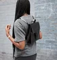 Рюкзак женский Dr. Martens Patent Leather Mini Backpack Black AB053006
