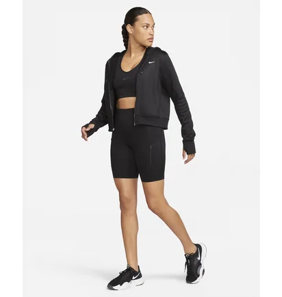 Толстовка жіноча Nike Therma-Fit One Full-Zip Hoodie Black FB5216-010
