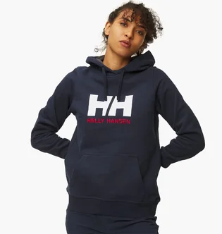 Худи женское Helly Hansen Logo Hoodie Black 33978-597