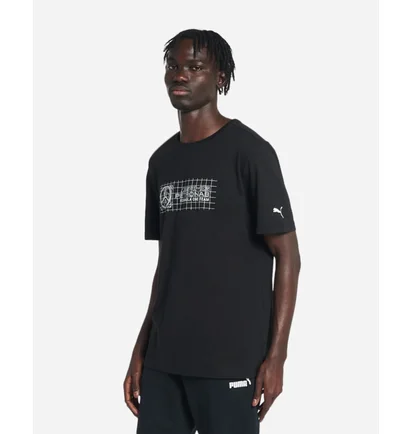 Футболка мужская Puma Mercedes F1 Logo Tee Black 53369301
