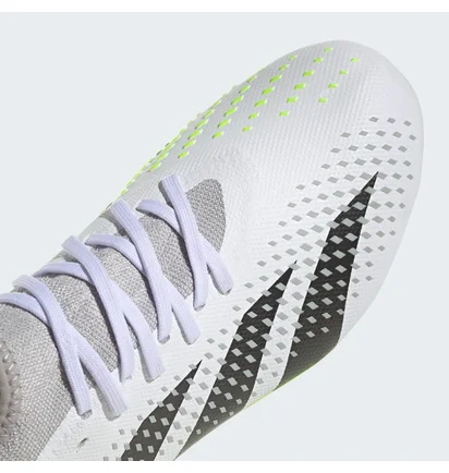 Бутси унісекс Adidas Predator Accuracy.3 Firm Ground Cleats White/Grey GZ0024