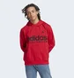 Худи мужское Adidas Pinstripe Fleece Hoodie Red Ia1809