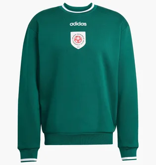 Свитшот мужской Adidas Badge Crewneck Green JX3066