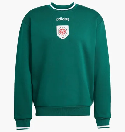 Свитшот мужской Adidas Badge Crewneck Green JX3066