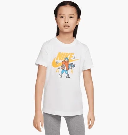 Футболка детская Nike Shoebox Graphic Tee White HM5661-100