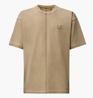 Футболка мужская C.P. Company Beige 19CMTS231A005431P-402