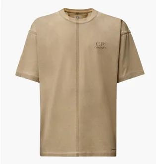 Футболка мужская C.P. Company Beige 19CMTS231A005431P-402