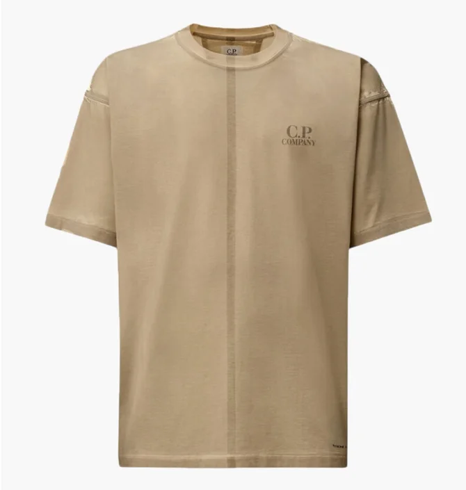 Футболка мужская C.P. Company Beige 19CMTS231A005431P-402