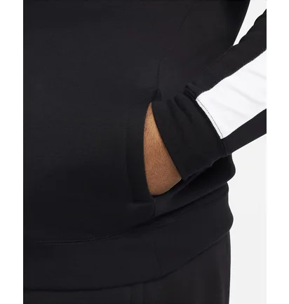 Толстовка мужская Nike Sportswear Club Brushed-Back Jacket Black DD7010-010