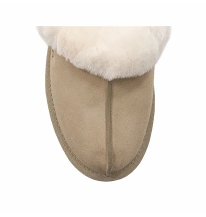 Тапочки женские UGG W Scuffette Ii Mustard Seed Beige 1106872-MSNT