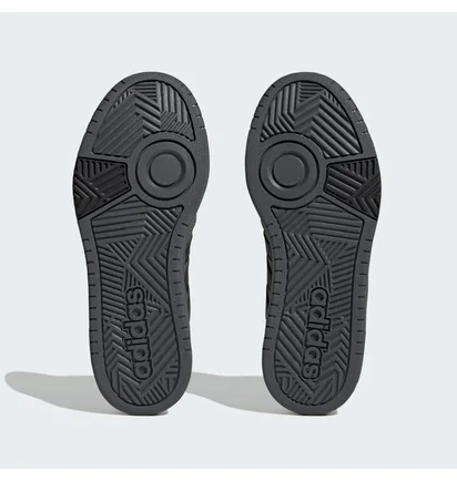 Кросівки жіночі Adidas Hoops 3.0 Mid Lifestyle Basketball Classic Fur Lining Winterized Shoes Black GZ6683