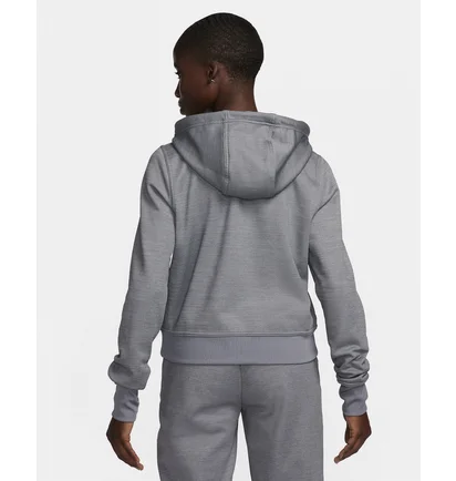 Толстовка жіноча Nike Therma-Fit One Full-Zip Hoodie Grey FB5216-091