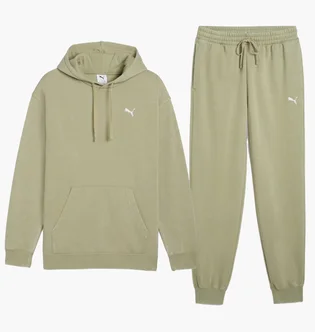 Спортивный костюм мужской Puma Ess Elevated Olive 688049-82__688436-80