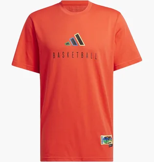 Футболка мужская Adidas Wwh Logo G T Orange IY1156