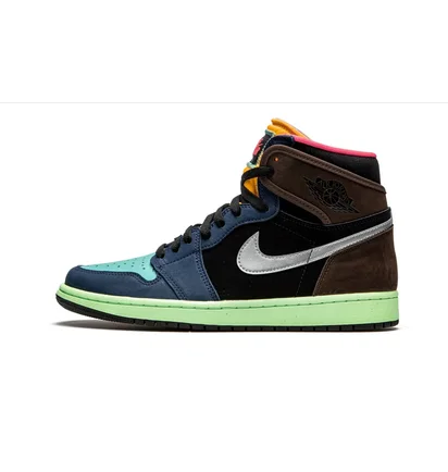 Кроссовки мужские Air Jordan 1 Retro High Og Multi 555088-201