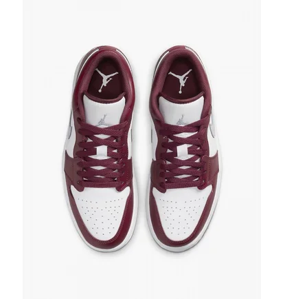 Кросівки чоловічі Nike Air Jordan 1 Low Red/White 553558-615