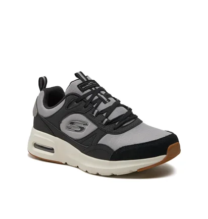 Кроссовки мужские Skechers Skech-Air Court-Yatton Grey 232648-BKGY