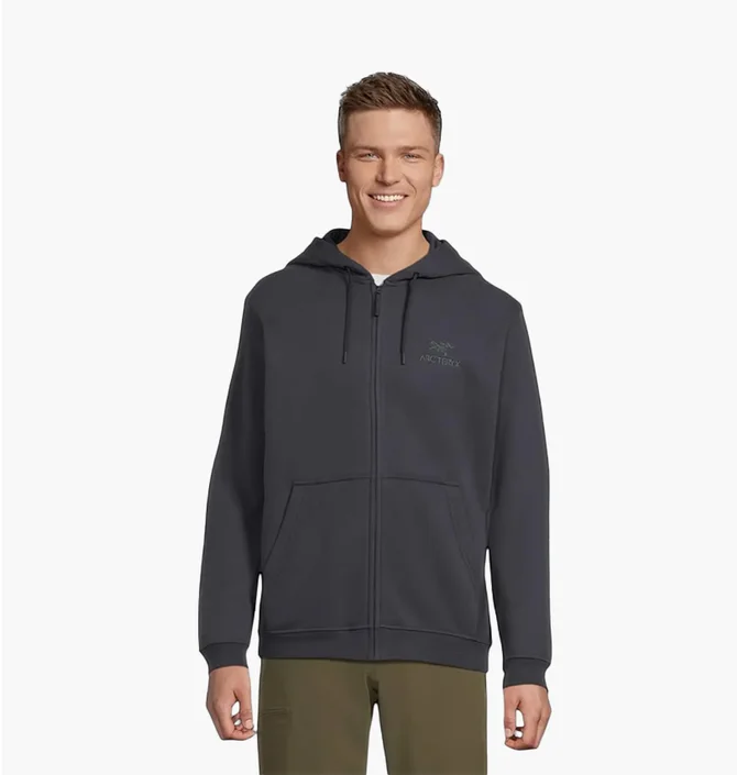 ᐉ Толстовка мужская Arc'teryx Emblem Fleece Full-Zip Hoody