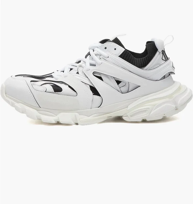 Кроссовки мужские Balenciaga Track Sock Sneaker White 736330-W3SKC-9010